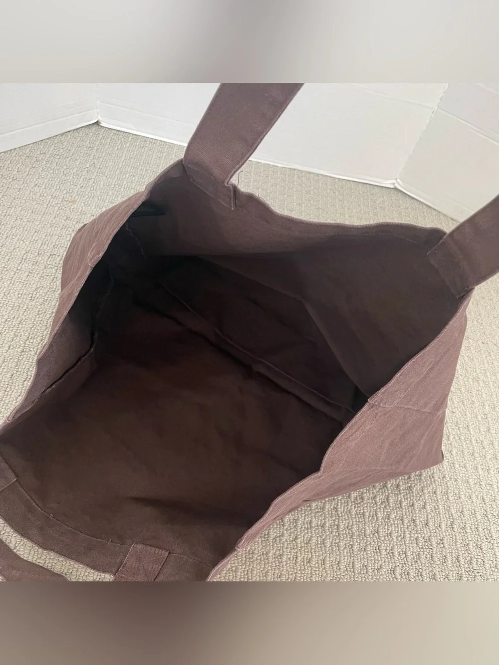 New bershka Miami large brown tote